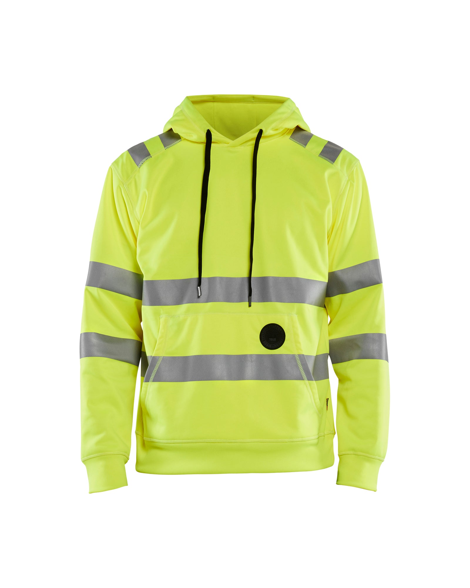 Men's Blaklader Hi-Vis Sweatshirt in Hi Vis Yellow High Vis from the front