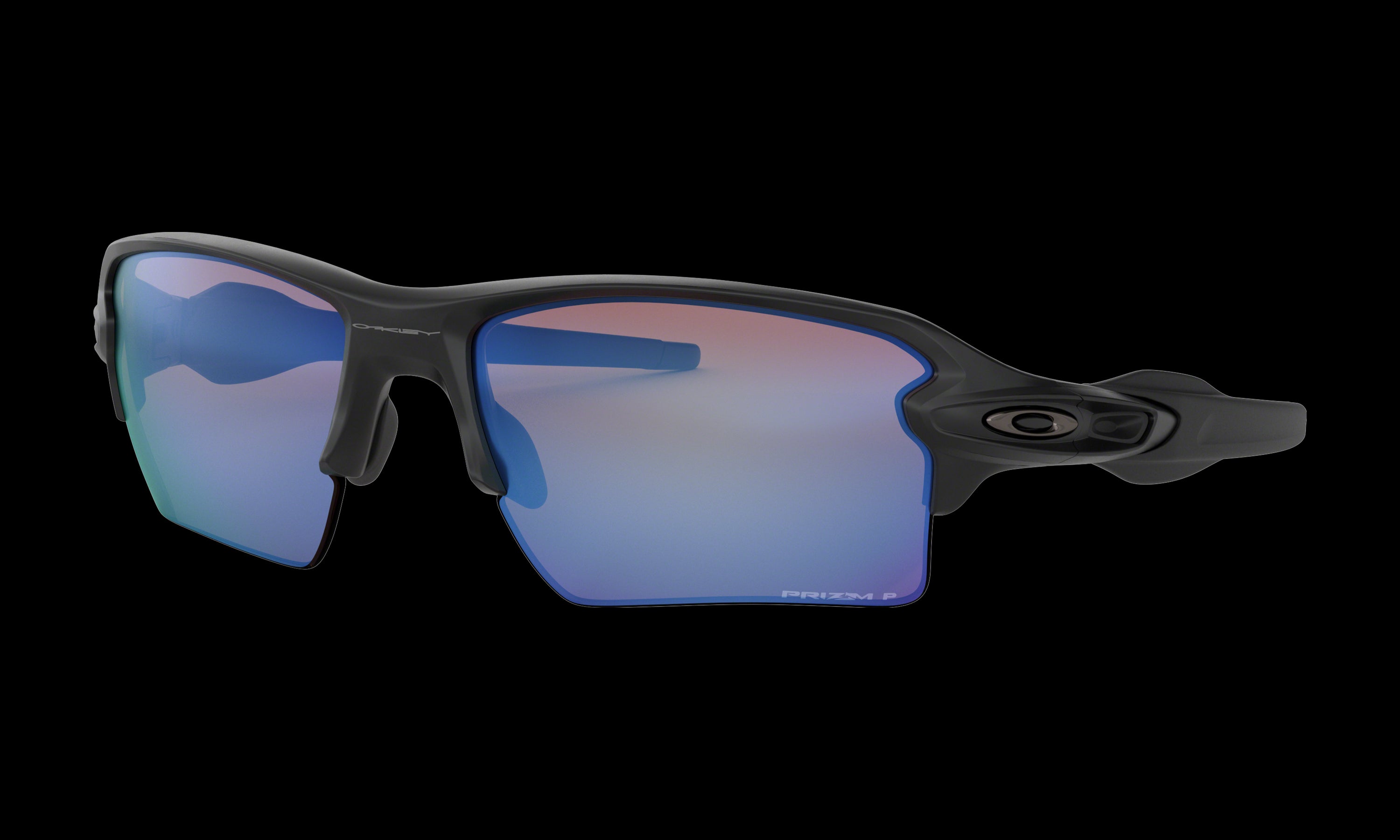 Oakley Flak 2.0 XL Sunglasses Matte Black/Prizm Deep Water Polarized